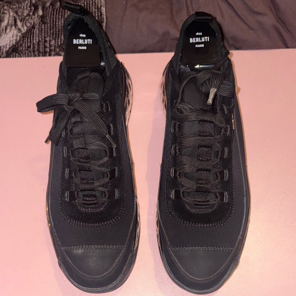 CHANEL Black Men's Sneakers